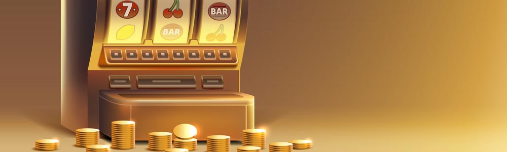 slot machine showing a winning combination, symbolizing real money slots