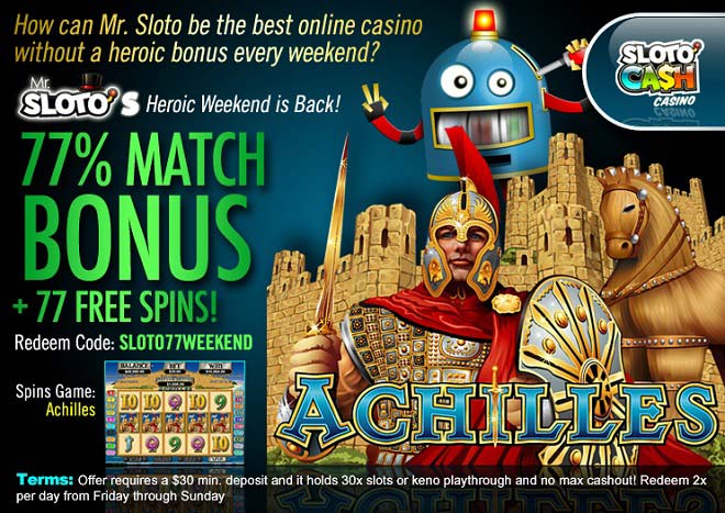 Sloto'Cash Free Spins